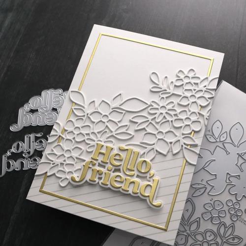 Concord & 9th Kristina Werner Love Hugs Hello Die Set kw1256