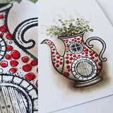 Lavinia Stamps - Lavinia Stamps Velvet Powder - Red