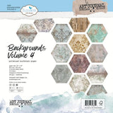 Elizabeth Craft Designs Hello You! 12x12 Inch Patterned Cardstock Backgrounds Volume 4 (C039) - Postage as per Actual