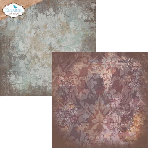 Elizabeth Craft Designs Hello You! 12x12 Inch Patterned Cardstock Backgrounds Volume 4 (C039) - Postage as per Actual