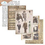 Elizabeth Craft Designs Hello You! A5 Patterned Cardstock Journal Ephemera 1 (PS01)
