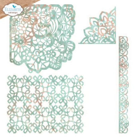 Elizabeth Craft Designs Hello You! Die Lace All Over (2323)