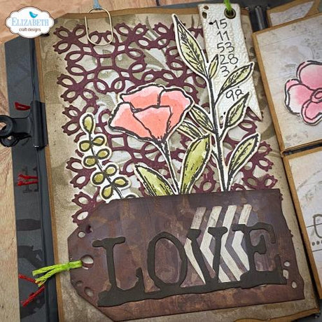 Elizabeth Craft Designs Hello You! Die Lace All Over (2323)