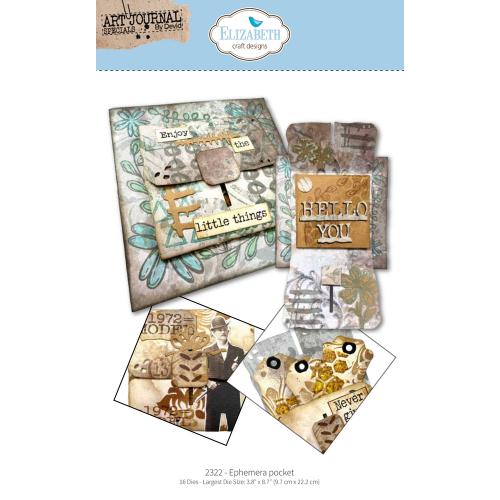 Elizabeth Craft Designs Hello You! Die Ephemera Pocket (2322)