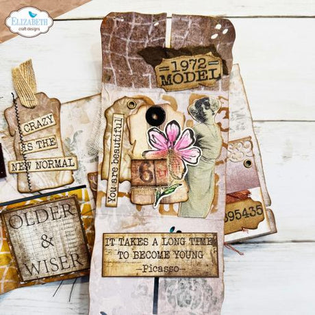 Elizabeth Craft Designs Hello You! Die Ephemera Pocket (2322)