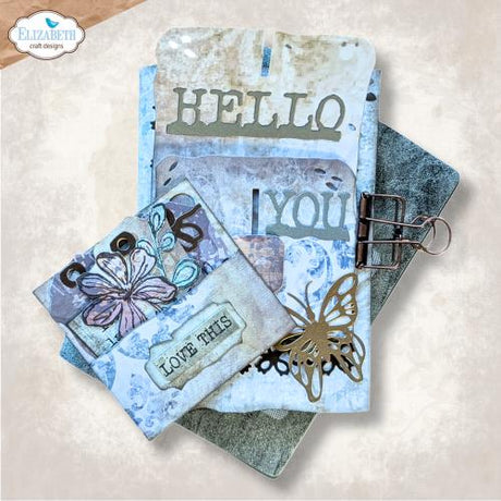 Elizabeth Craft Designs Hello You! Die Ephemera Pocket (2322)