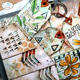 Elizabeth Craft Designs Hello You! Die Tri-Fold Slider Pocket (2320)