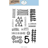 Elizabeth Craft Designs Hello You! Stamps Scribbles (CS440)