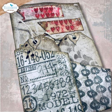Elizabeth Craft Designs Hello You! Stamps Scribbles (CS440)