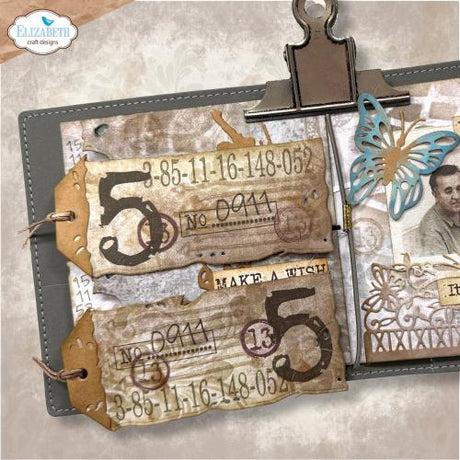 Elizabeth Craft Designs Hello You! Stamps Scribbles (CS440)