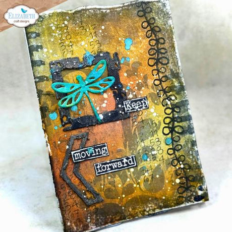 Elizabeth Craft Designs Hello You! Stamps Scribbles (CS440)