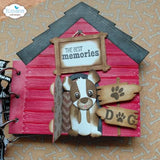 Elizabeth Craft Designs Dog House build a book (2332)