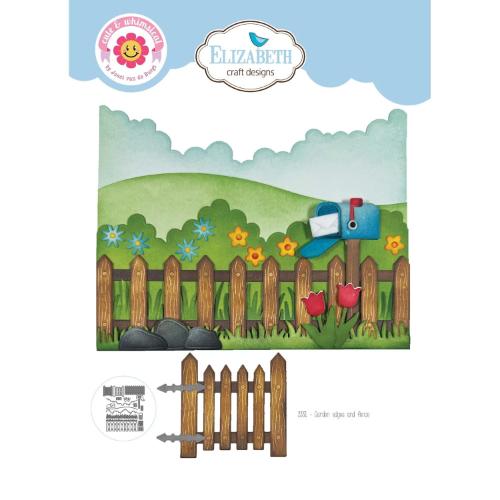 Elizabeth Craft Designs Garden edges and fence (2331)