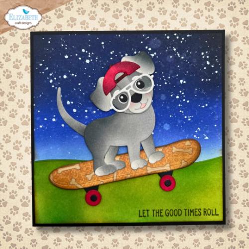 Elizabeth Craft Designs Skateboard (2328)