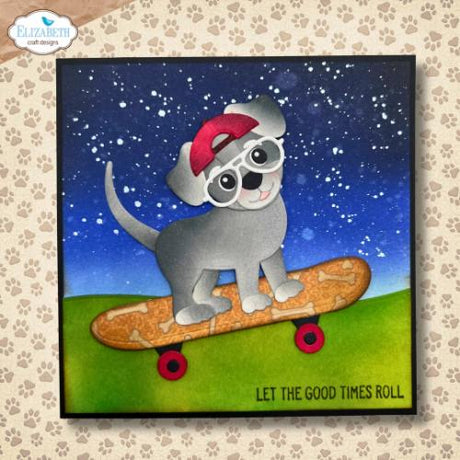 Elizabeth Craft Designs Skateboard (2328)