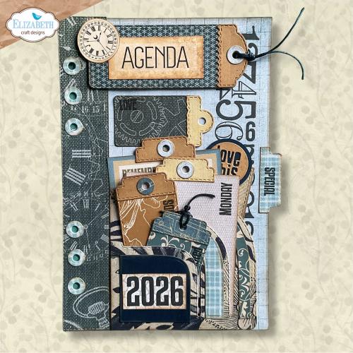 Elizabeth Craft Designs - Calendar Elements Stamp Set
