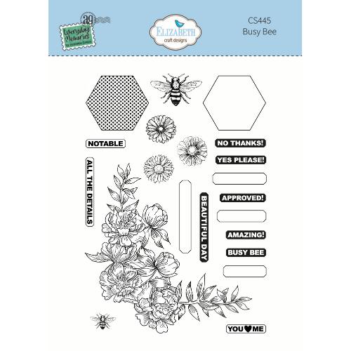 Elizabeth Craft Designs - Busy Bee Stamp Set