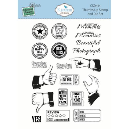 Elizabeth Craft Designs - Thumbs Up Stamp and Die Set