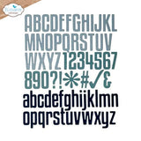 Elizabeth Craft Designs - Tall & Bold Alphabet Die Set