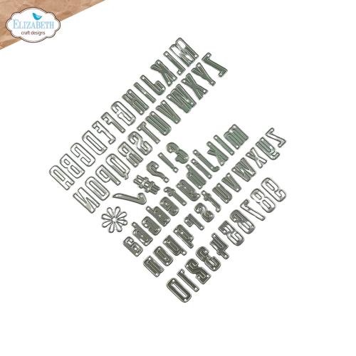 Elizabeth Craft Designs - Tall & Bold Alphabet Die Set
