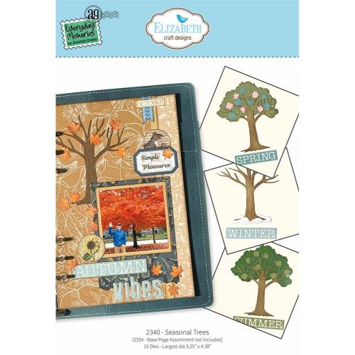 Elizabeth Craft Designs - Seasonal Trees Die Set