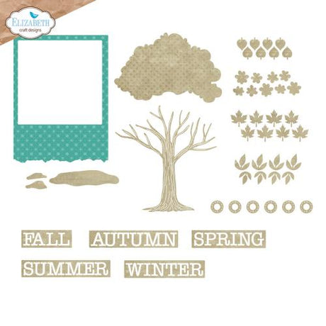 Elizabeth Craft Designs - Seasonal Trees Die Set