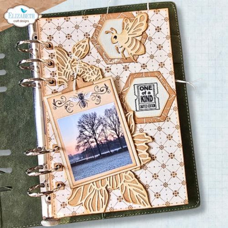 Elizabeth Craft Designs - Bee and Flower Accents Die Set