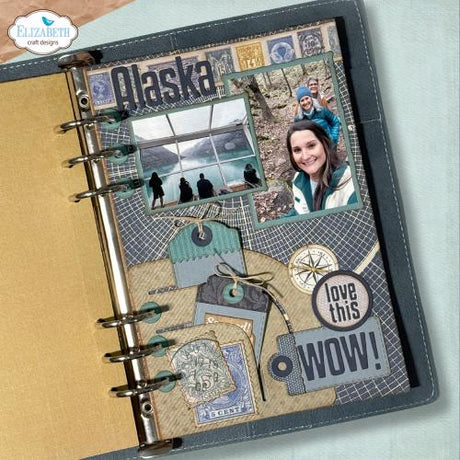 Elizabeth Craft Designs - Rounded Pocket with Tags Die Set