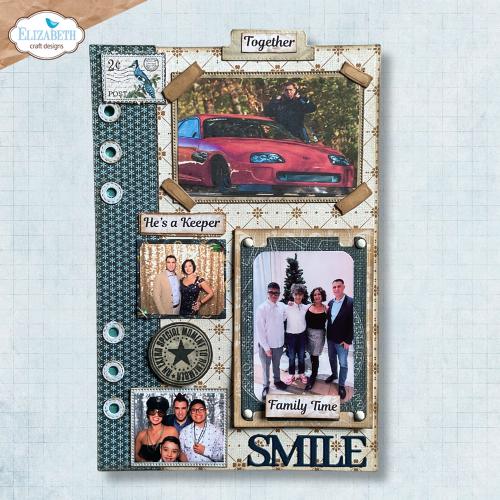 Elizabeth Craft Designs - Pocket Page Inserts 2 Die Set