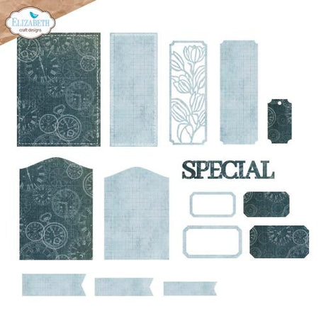Elizabeth Craft Designs - Pocket Page Inserts 1 Die Set