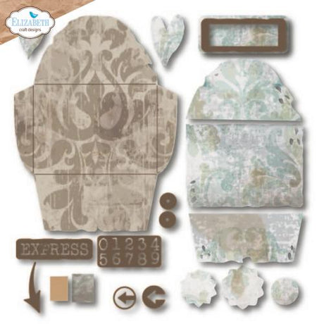 Elizabeth Craft Designs Hello You! Die Grunge Envelope (2344)