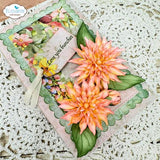 Elizabeth Craft Designs Beautiful Blooms Die Rectangle Gift Box by Paper Flowers (2351)
