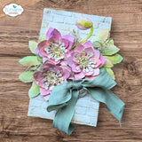 Elizabeth Craft Designs Beautiful Blooms Die Rectangle Gift Box by Paper Flowers (2351)