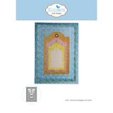 Elizabeth Craft Designs Beautiful Blooms Die Stitched Rectangles and Labels by Paper Flowers (2349)
