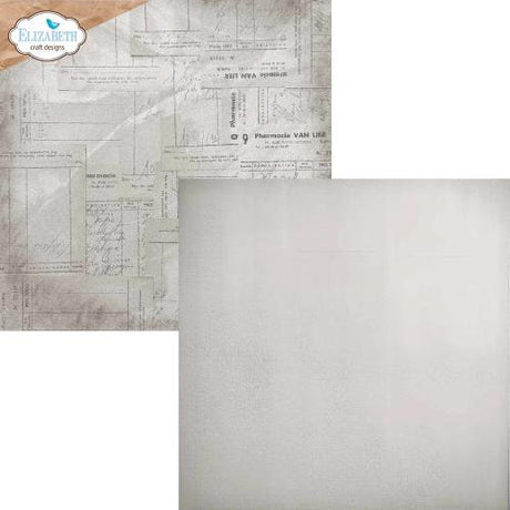 Elizabeth Craft Designs Beautifully Worn 12x12 Inch Patterned Cardstock Backgrounds Volume 5 by Devid Roodenburg (C044) - Postage as per Actual