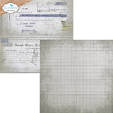 Elizabeth Craft Designs Beautifully Worn 12x12 Inch Patterned Cardstock Backgrounds Volume 5 by Devid Roodenburg (C044) - Postage as per Actual
