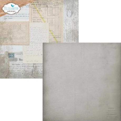 Elizabeth Craft Designs Beautifully Worn 12x12 Inch Patterned Cardstock Backgrounds Volume 5 by Devid Roodenburg (C044) - Postage as per Actual