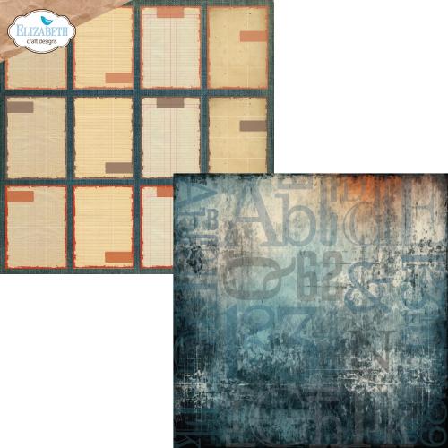 Elizabeth Craft Designs Rest & Relaxation 12x12 Inch Patterned Cardstock Paper by Everyday Memories (C043) - Postage as per Actual