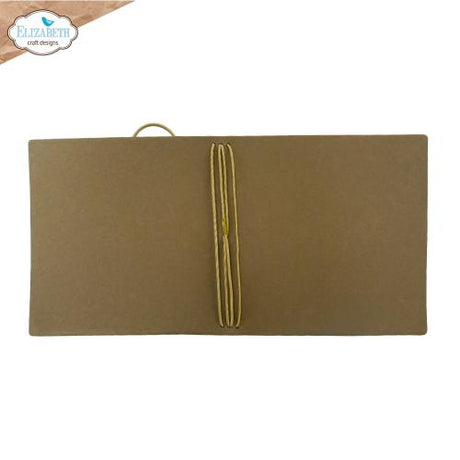 Elizabeth Craft Designs Beautifully Worn Art Journal Square XL Sandstone by Devid Roodenburg (AJ13) - Postage as per Actual
