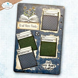 Elizabeth Craft Designs Rest & Relaxation Stamp and Die Set Book Lover by Everyday Memories (CSD453)