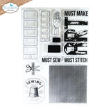 Elizabeth Craft Designs Rest & Relaxation Stamps Arts & Hobbies by Everyday Memories (CS452)