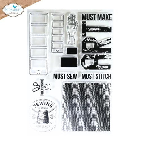Elizabeth Craft Designs Rest & Relaxation Stamps Arts & Hobbies by Everyday Memories (CS452)
