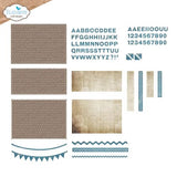 Elizabeth Craft Designs Rest & Relaxation Die Pocket Page Inserts 4 by Everyday Memories (2361)