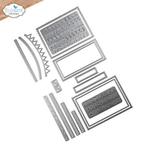 Elizabeth Craft Designs Rest & Relaxation Die Pocket Page Inserts 4 by Everyday Memories (2361)
