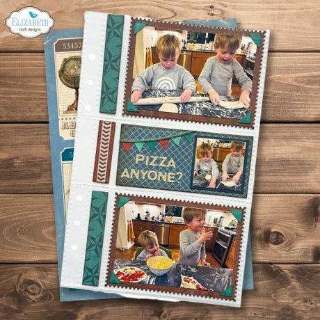 Elizabeth Craft Designs Rest & Relaxation Die Pocket Page Inserts 4 by Everyday Memories (2361)