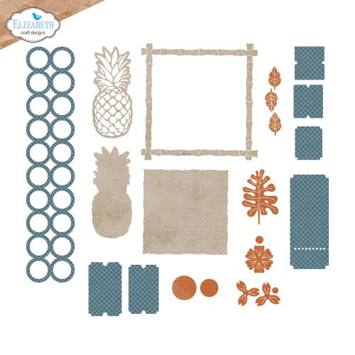 Elizabeth Craft Designs Rest & Relaxation Die Summer Vibes by Everyday Memories (2359)