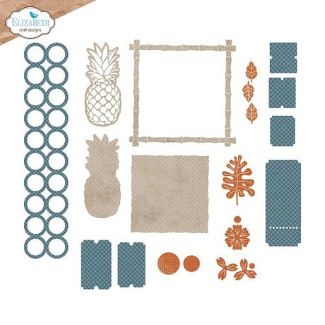 Elizabeth Craft Designs Rest & Relaxation Die Summer Vibes by Everyday Memories (2359)