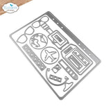 Elizabeth Craft Designs Rest & Relaxation Die Rounded Travel Page by Everyday Memories (2356)