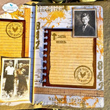 Elizabeth Craft Designs Beautifully Worn Stamps Perfectly Imperfect by Devid Roodenburg (CS458)