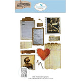 Elizabeth Craft Designs Beautifully Worn Die Notebook Fragments by Devid Roodenburg (2368)